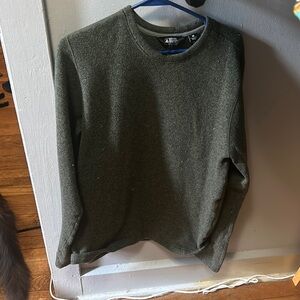 EMS green pullover sweater